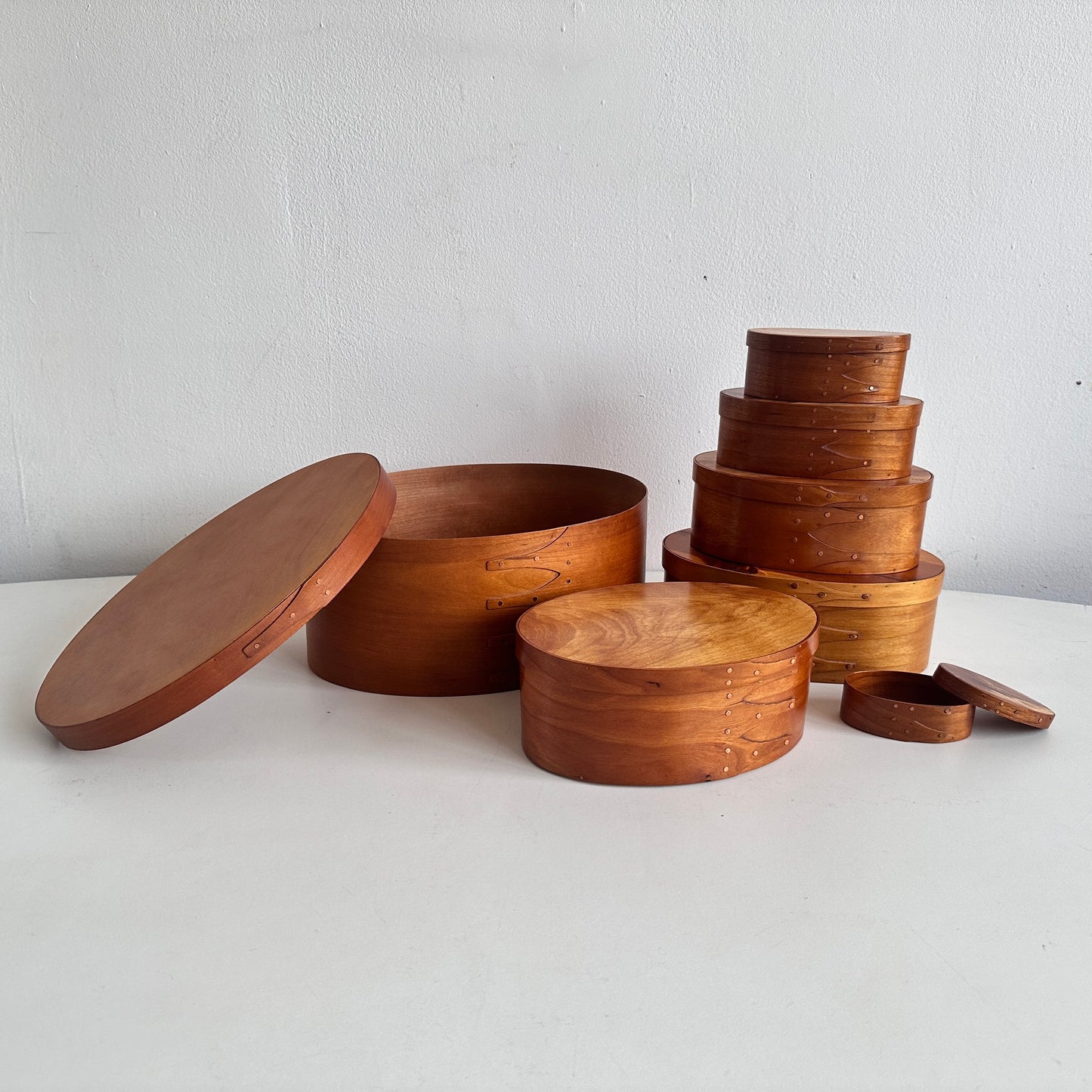 OB057 SET OF 7 SHAKER NESTING BOXES