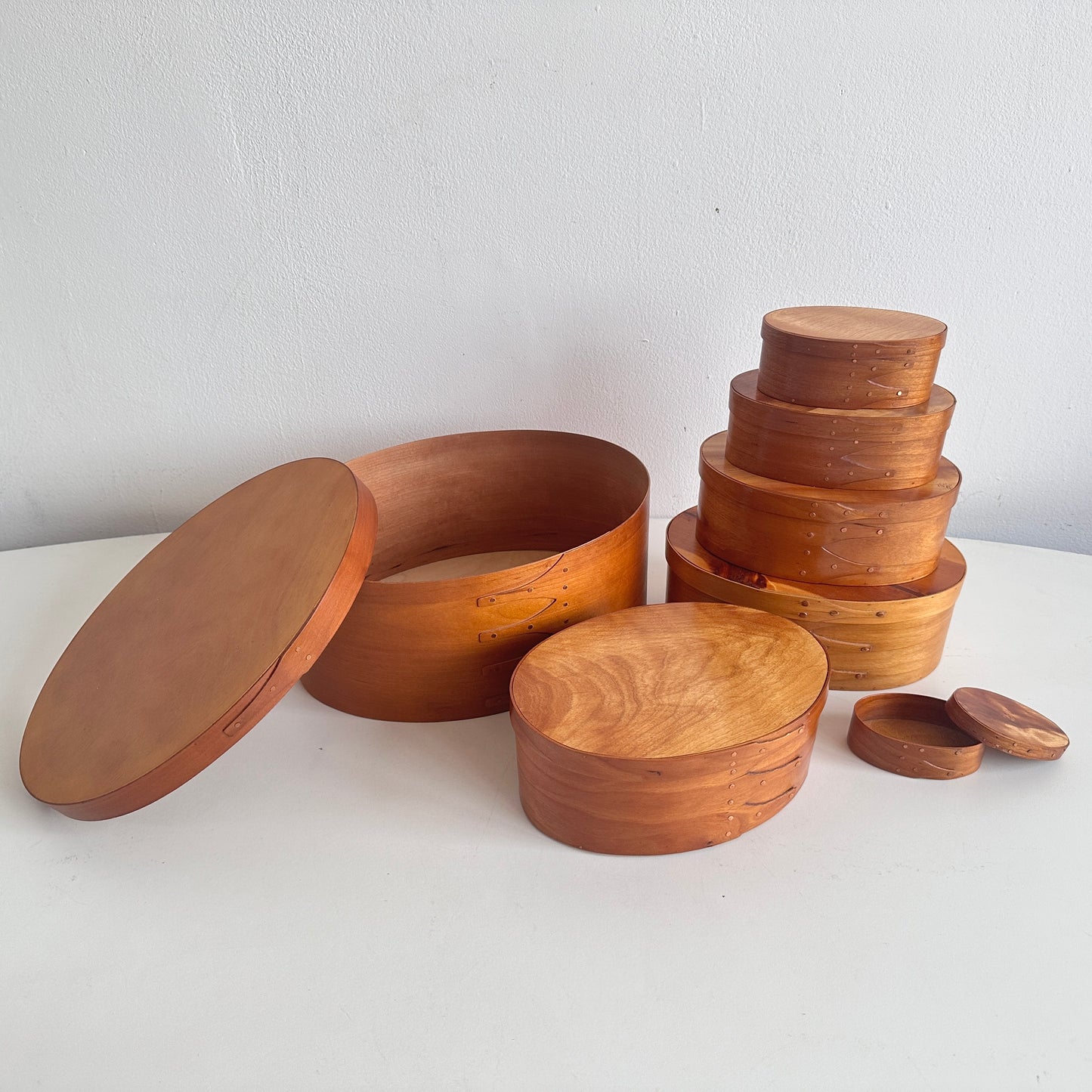 OB057 SET OF 7 SHAKER NESTING BOXES