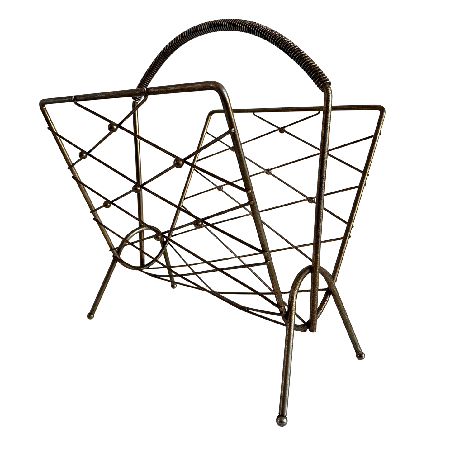 OB063 MCM METAL MAGAZINE RACK