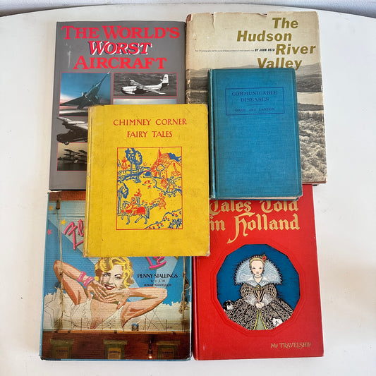 OB064 6" STACK OF BOOKS