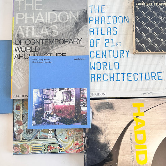 OB071 10" STACK OF ARCHITECTURE & INTERIORS BOOKS