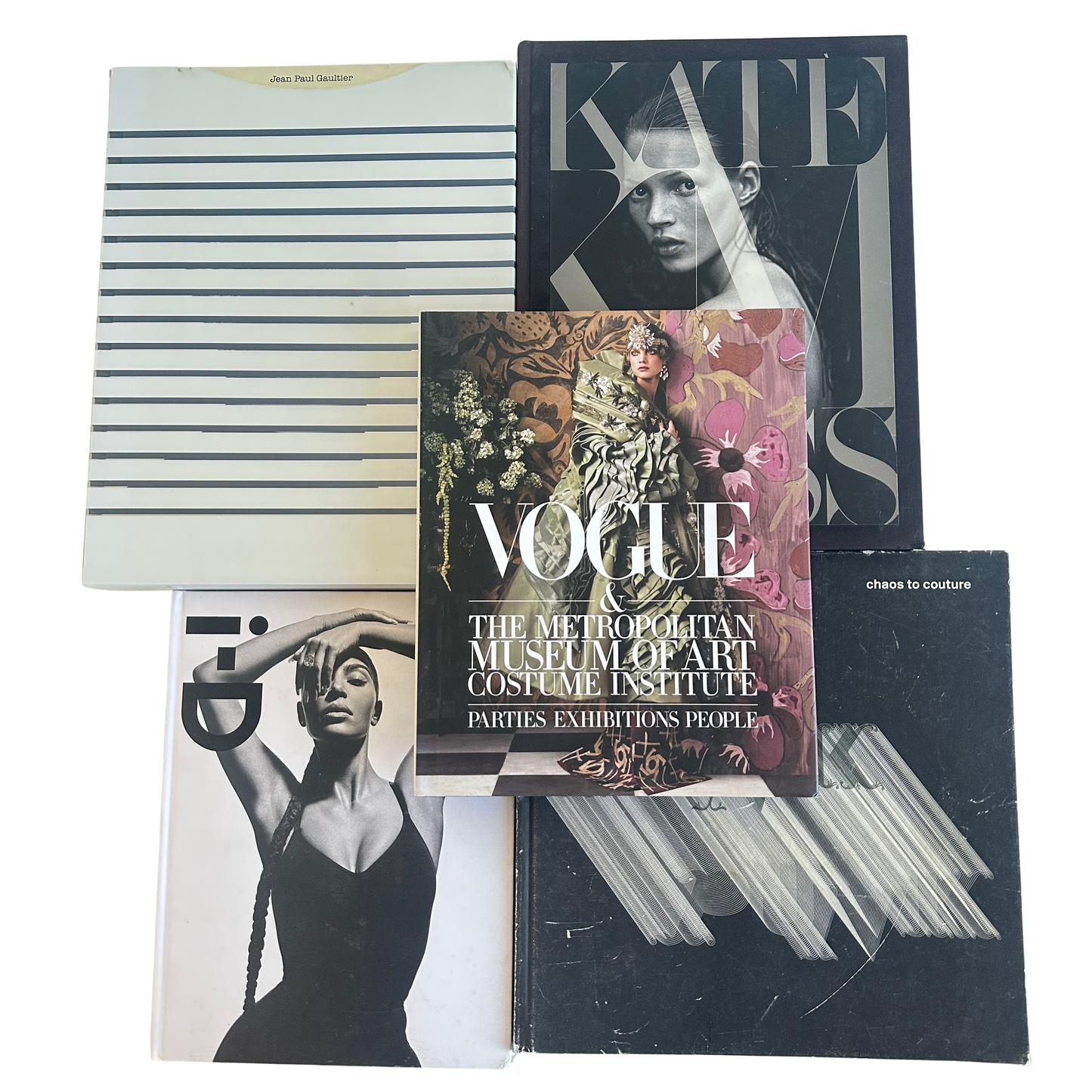 OB075 6" STACK OF BOOKS ON FASHION