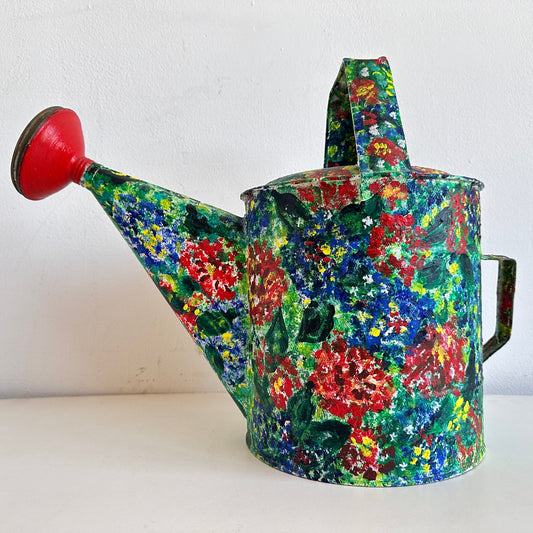 OD001 HAND PAINTED WATERING CAN