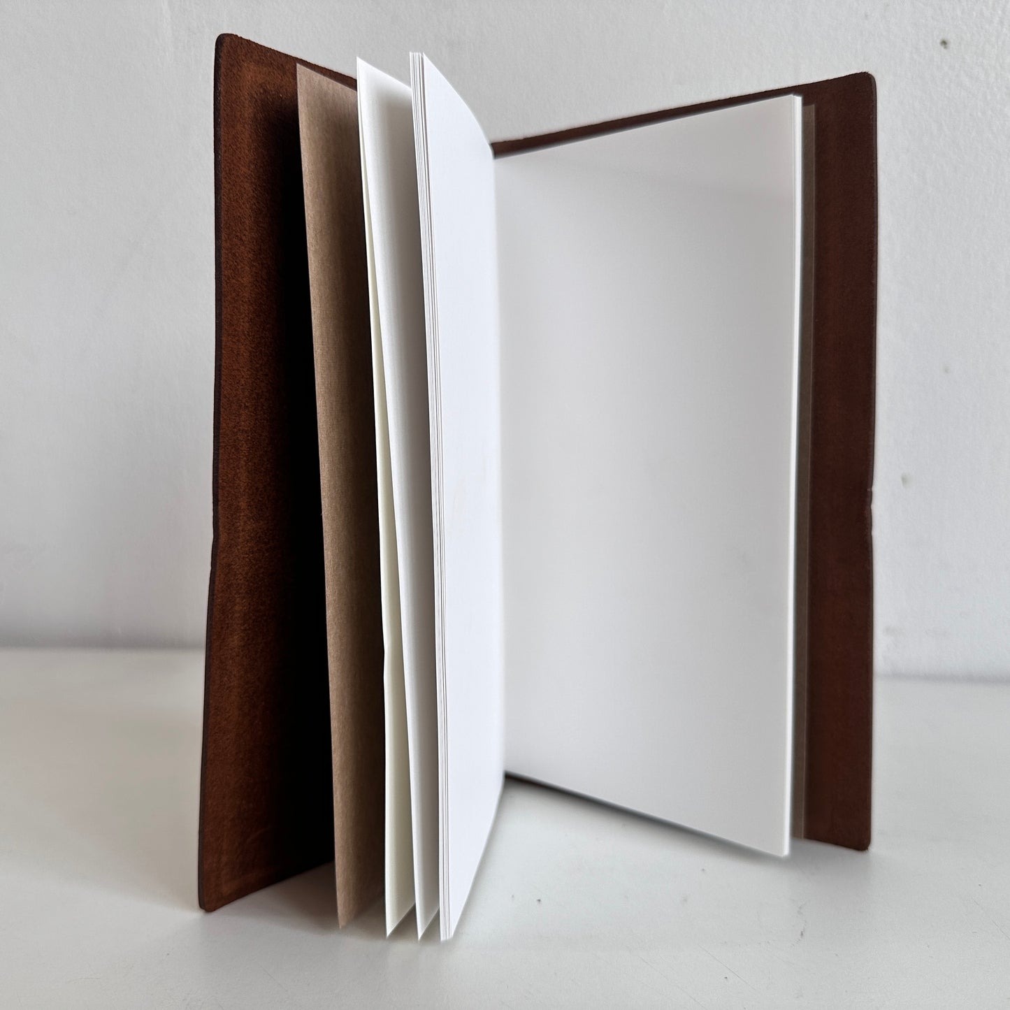 OF006 BROWN LEATHER NOTEBOOK #2