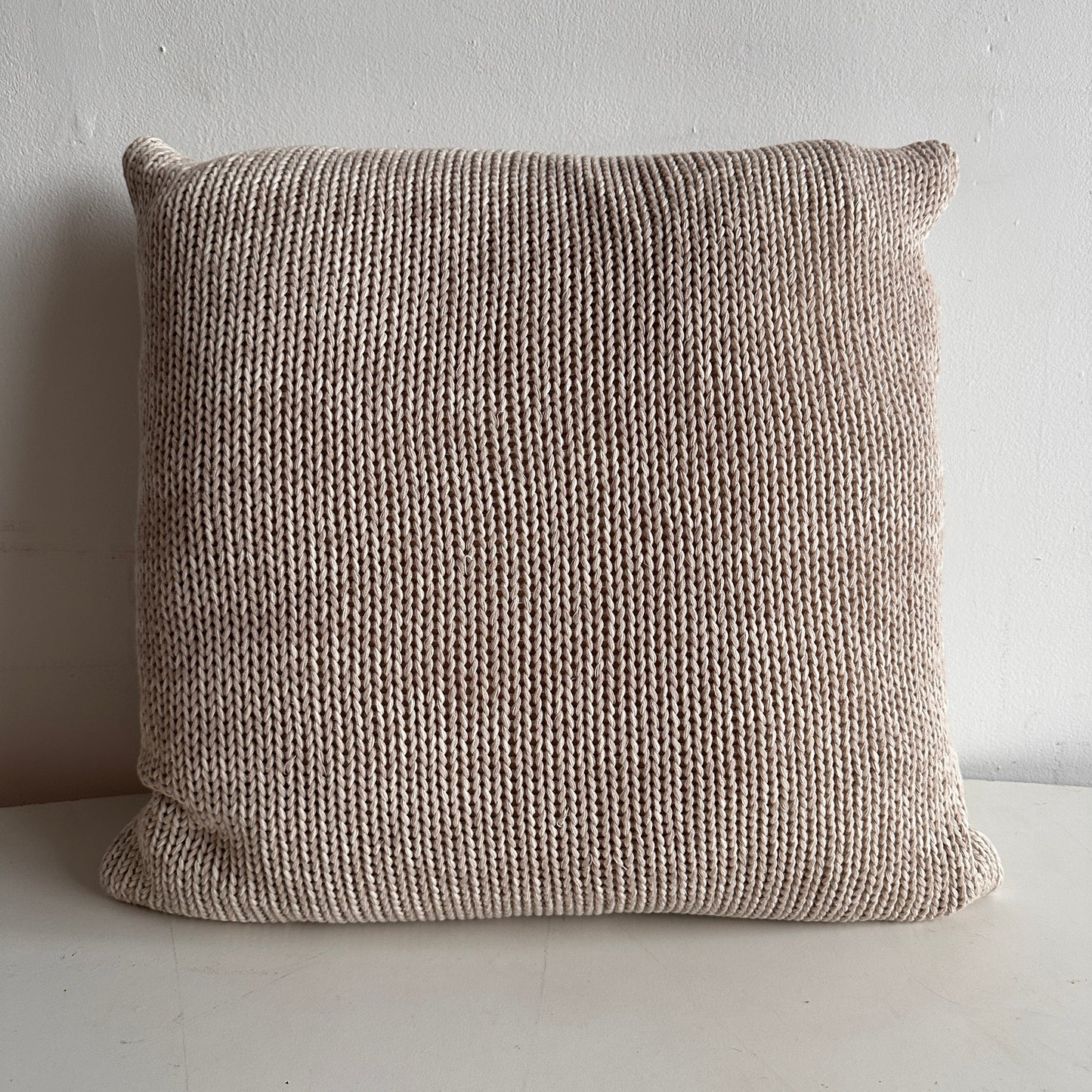 PW004 HOMENATURE CHUNKY OATMEAL COTTON KNIT PILLOW