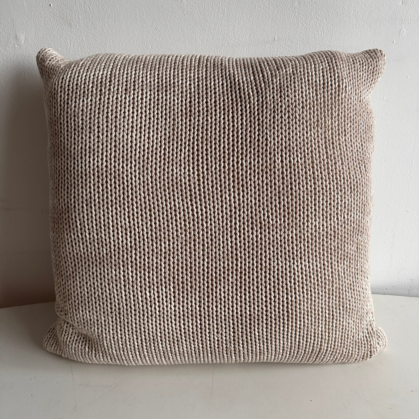PW004 HOMENATURE CHUNKY OATMEAL COTTON KNIT PILLOW