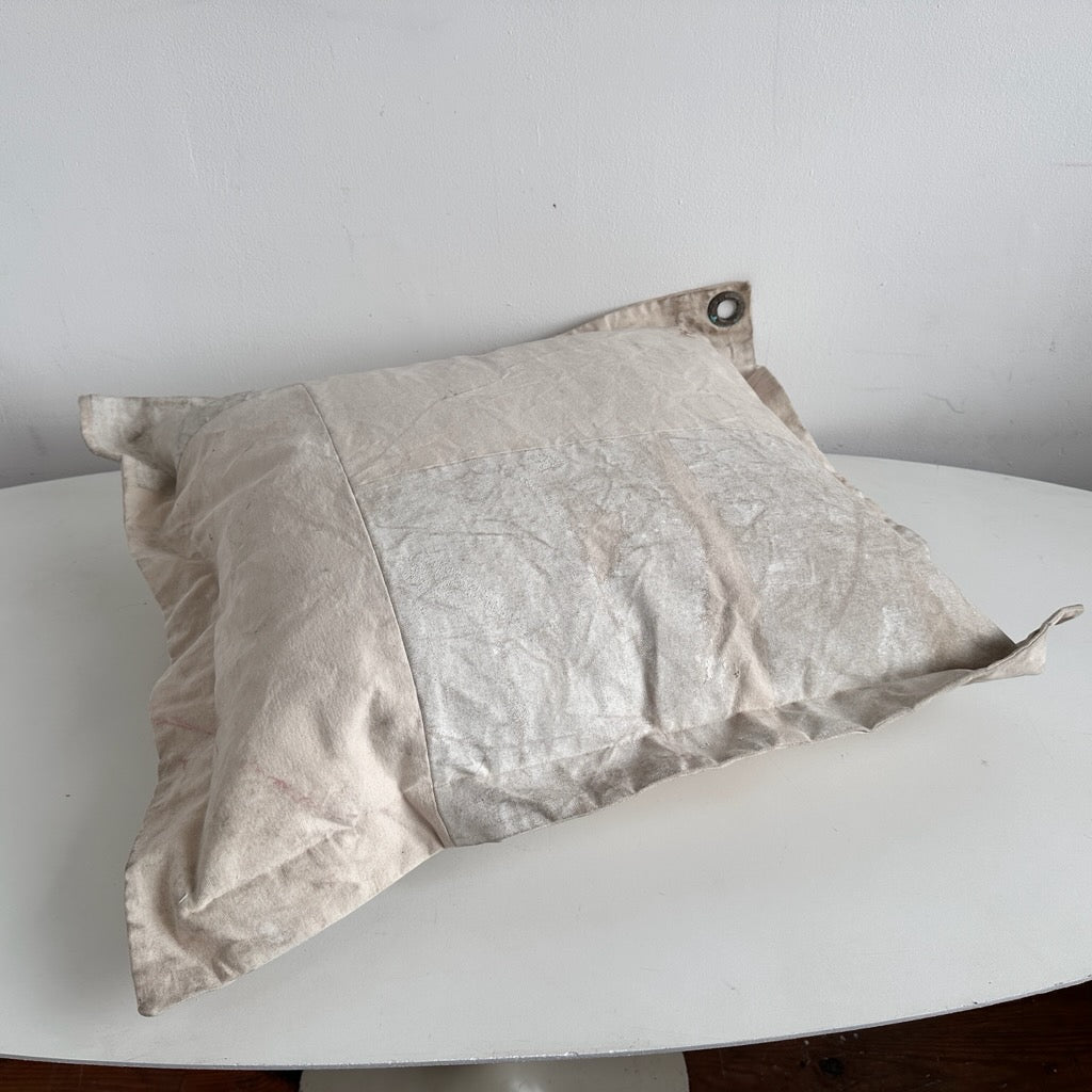 PW021 LARGE CANVAS PATCHWORK PILLOW