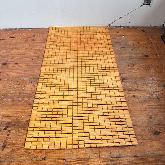 RF001 PAIR OF VINTAGE BAMBOO TATAMI MATS
