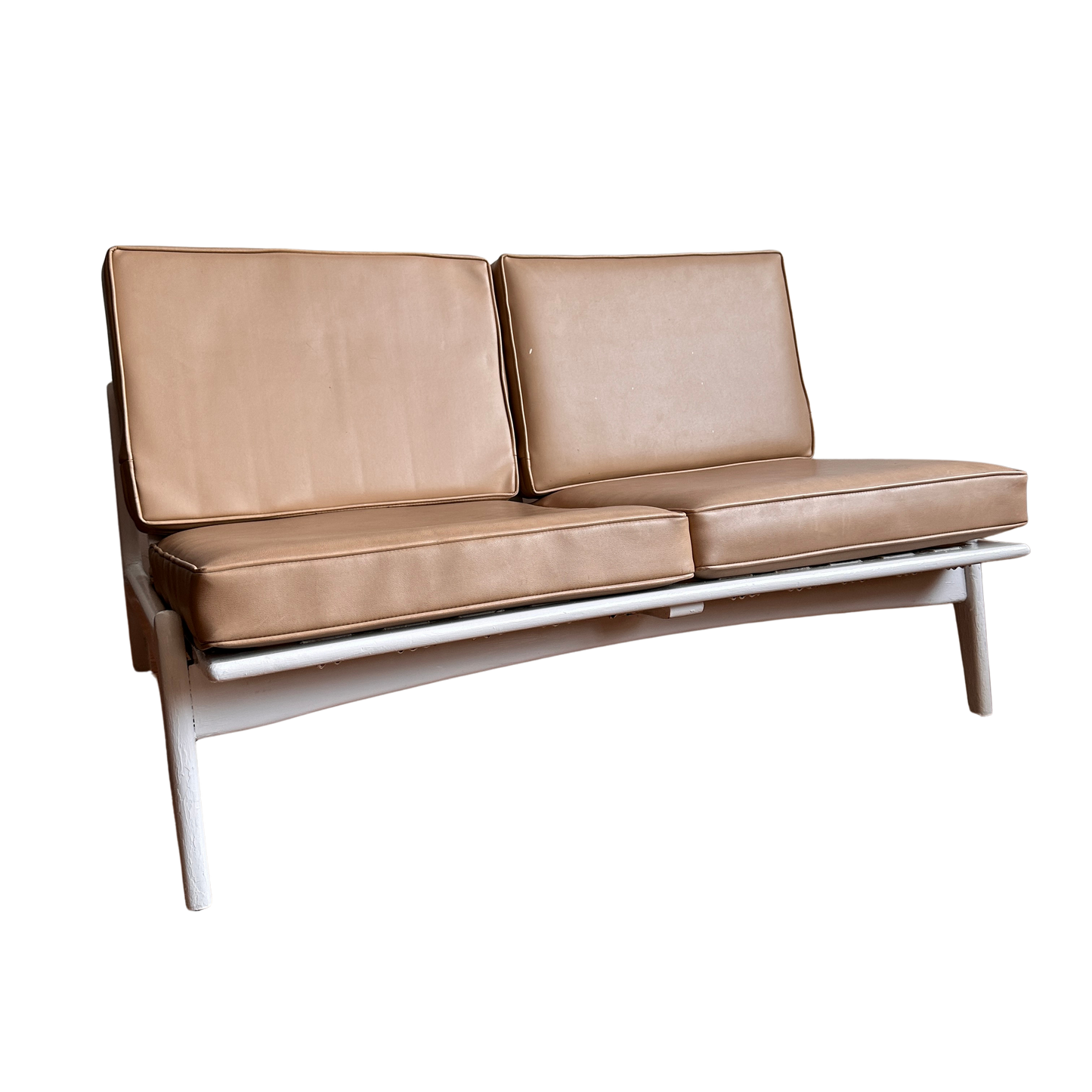 SF001 HEATHER DARYLME LOVESEAT WITH PAINTABLE FRAME