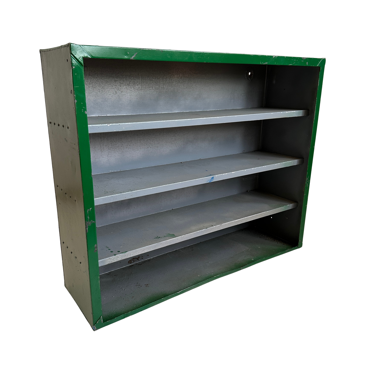 SH001 GREEN DISTRESSED SHELF