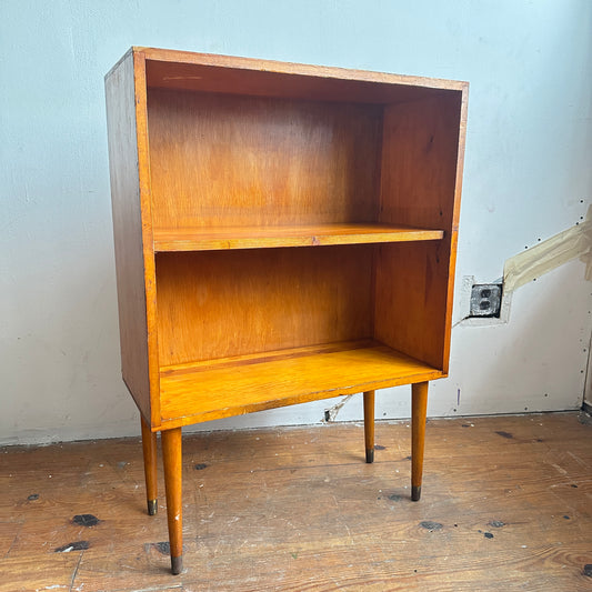 SH002 MID CENTURY WOOD BOOKSHELF