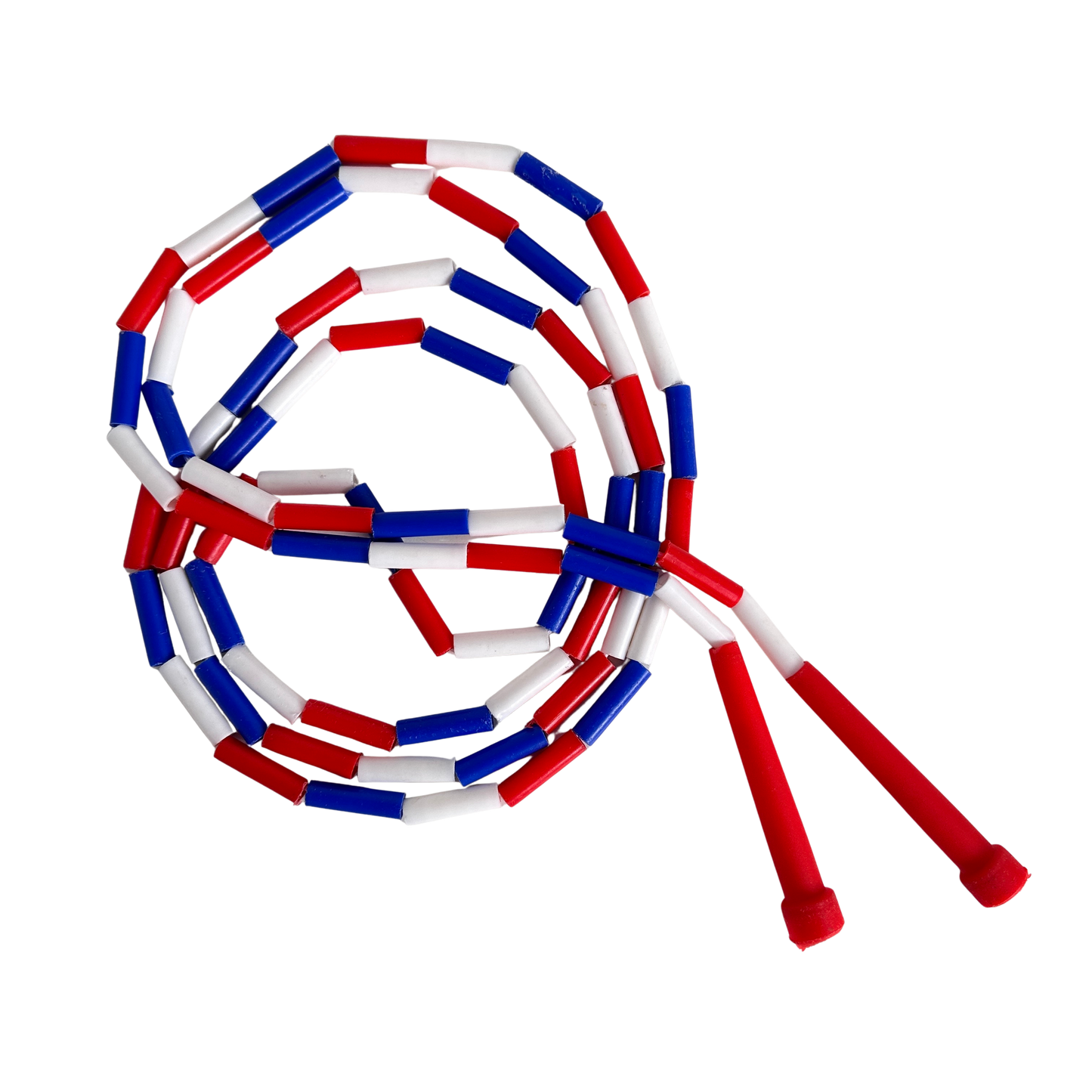 SP010 RED, WHITE, BLUE JUMP ROPE