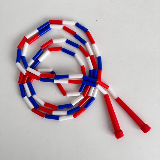 SP010 RED, WHITE, BLUE JUMP ROPE