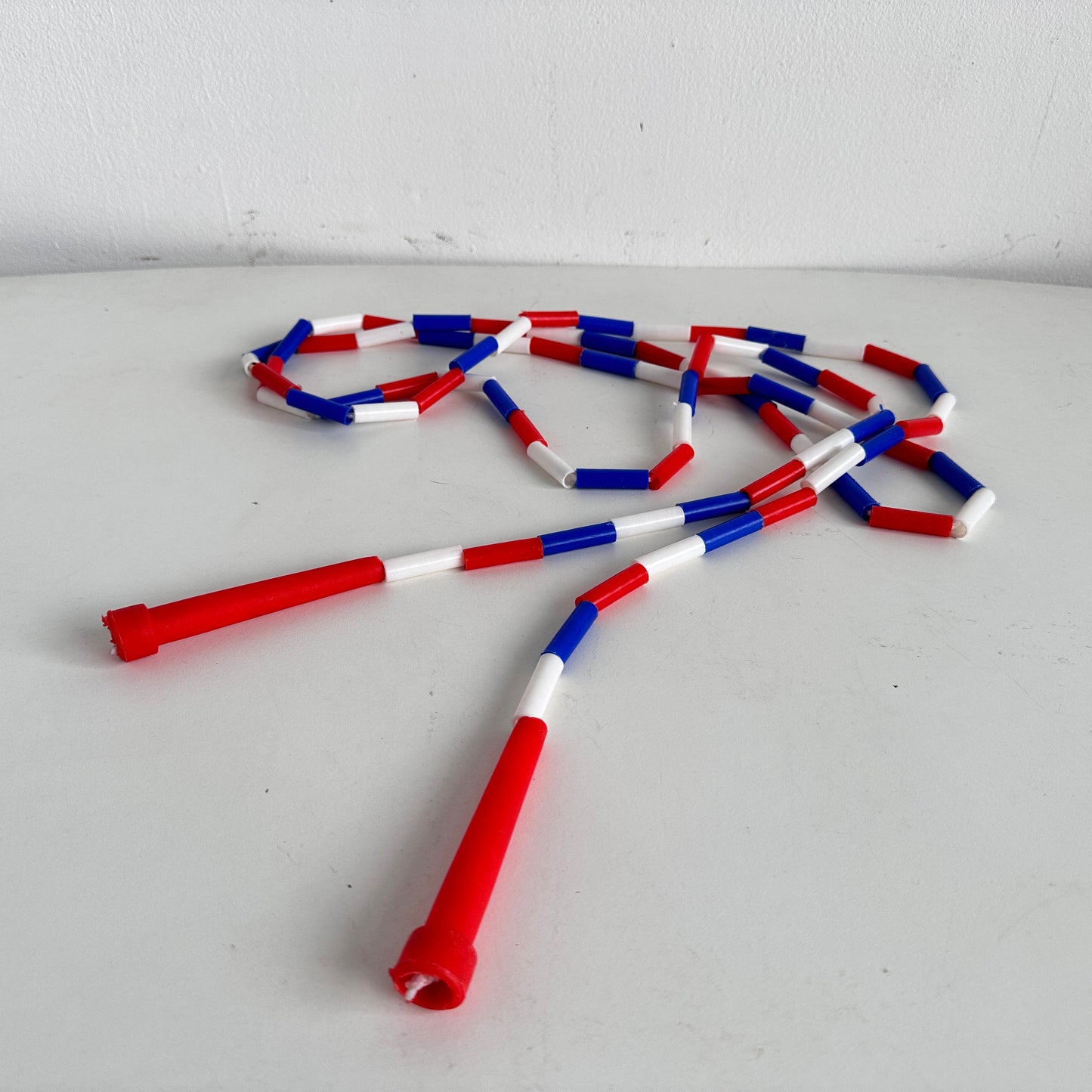 SP010 RED, WHITE, BLUE JUMP ROPE