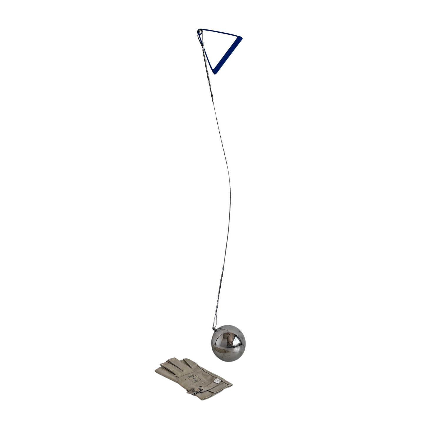 SP011 HAMMER THROW WITH BLUE HANDLE AND GLOVE