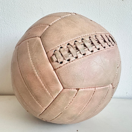 SP017 PEACH LEATHER FOOTBALL