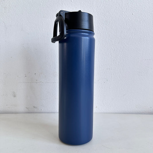 SP026 BLUE WATER BOTTLE WITH BLACK LID
