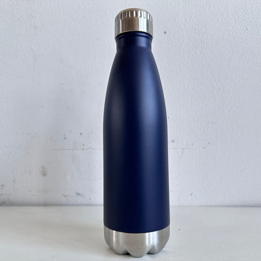 SP027 BLUE AND SILVER WATER BOTTLE