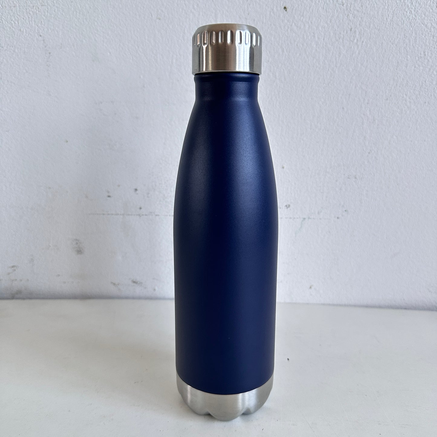 SP027 BLUE AND SILVER WATER BOTTLE