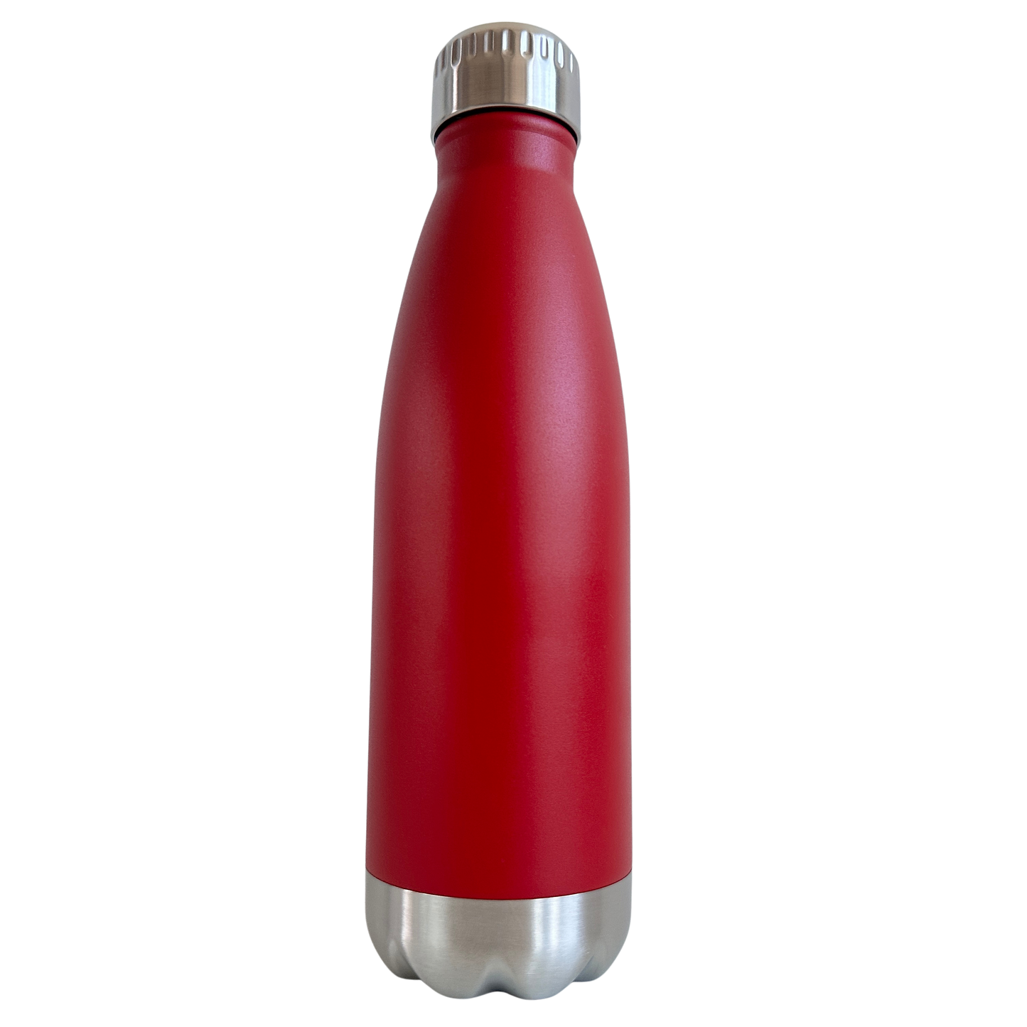 SP028 RED AND SILVER WATER BOTTLE
