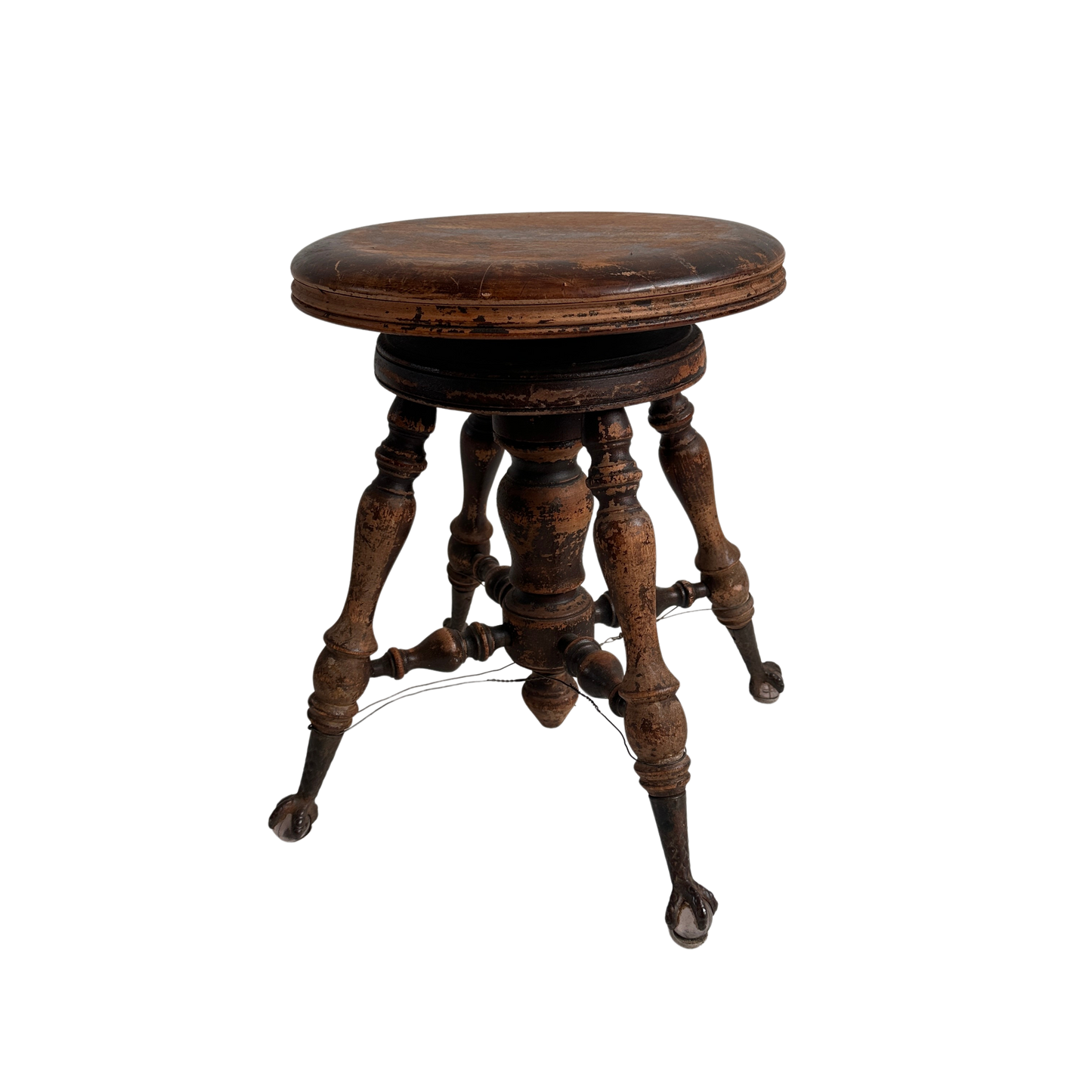 ST012 CLAWFOOT ADJUSTABLE STOOL