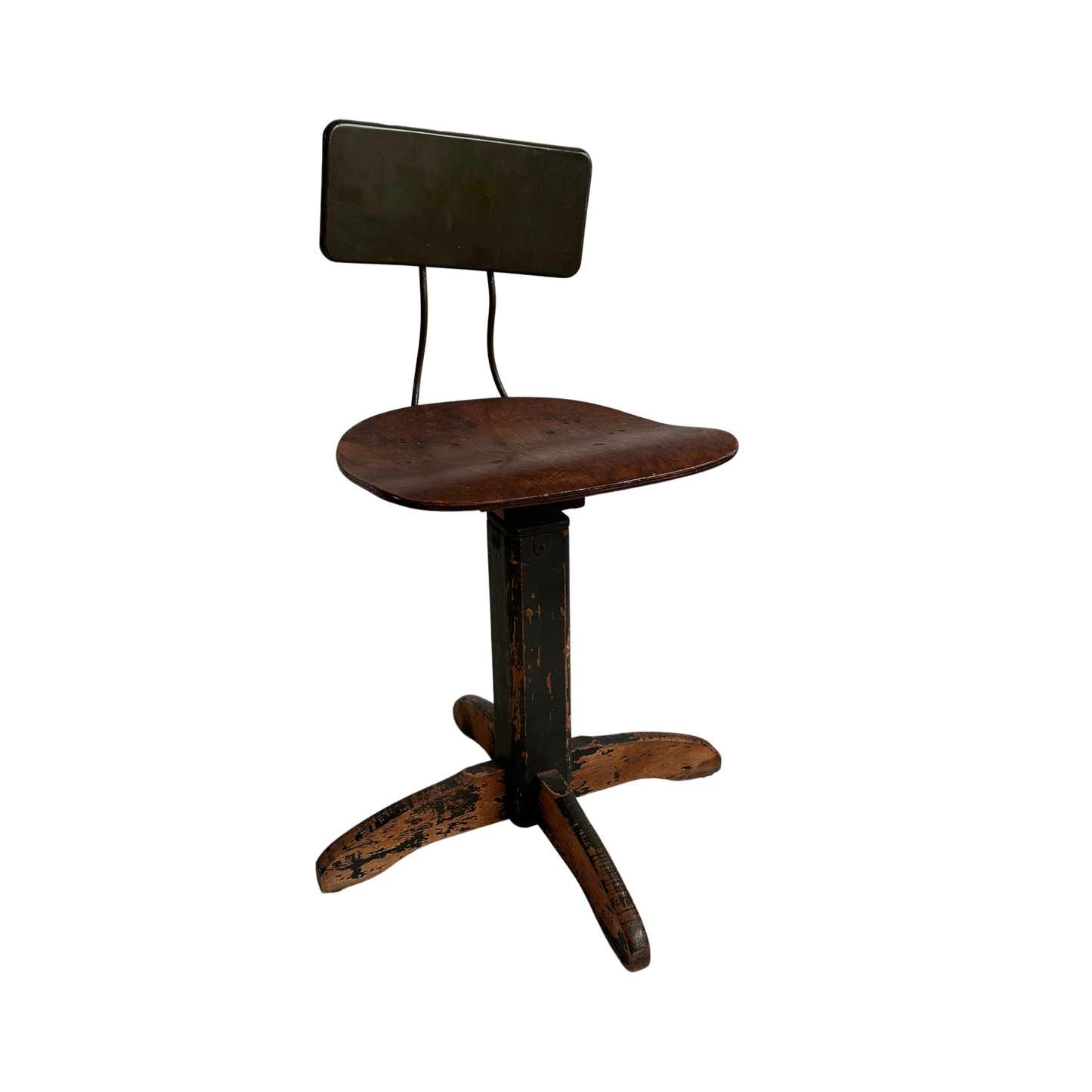 ST016 ADJUSTABLE WOODEN STOOL