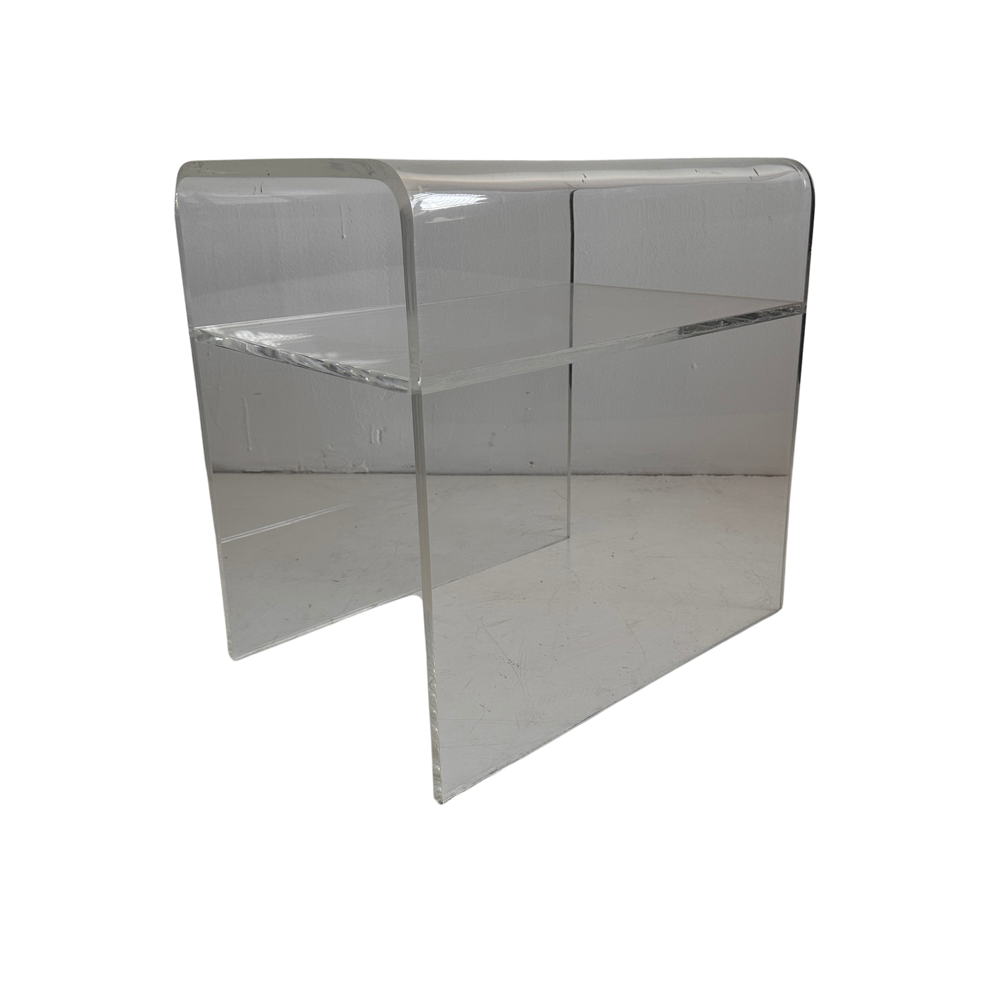 TB005 LUCITE SIDE TABLE