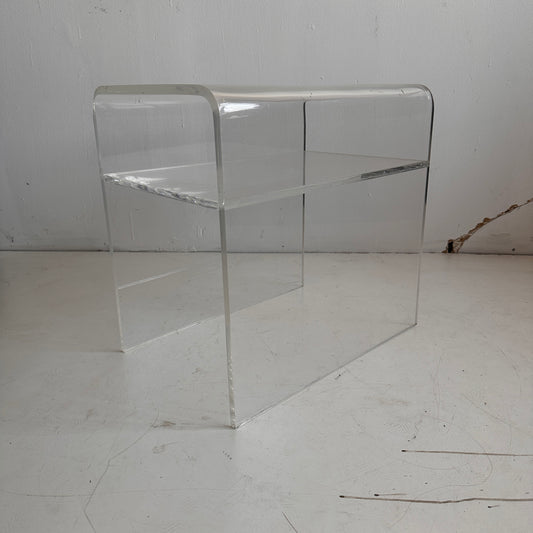 TB005 LUCITE SIDE TABLE