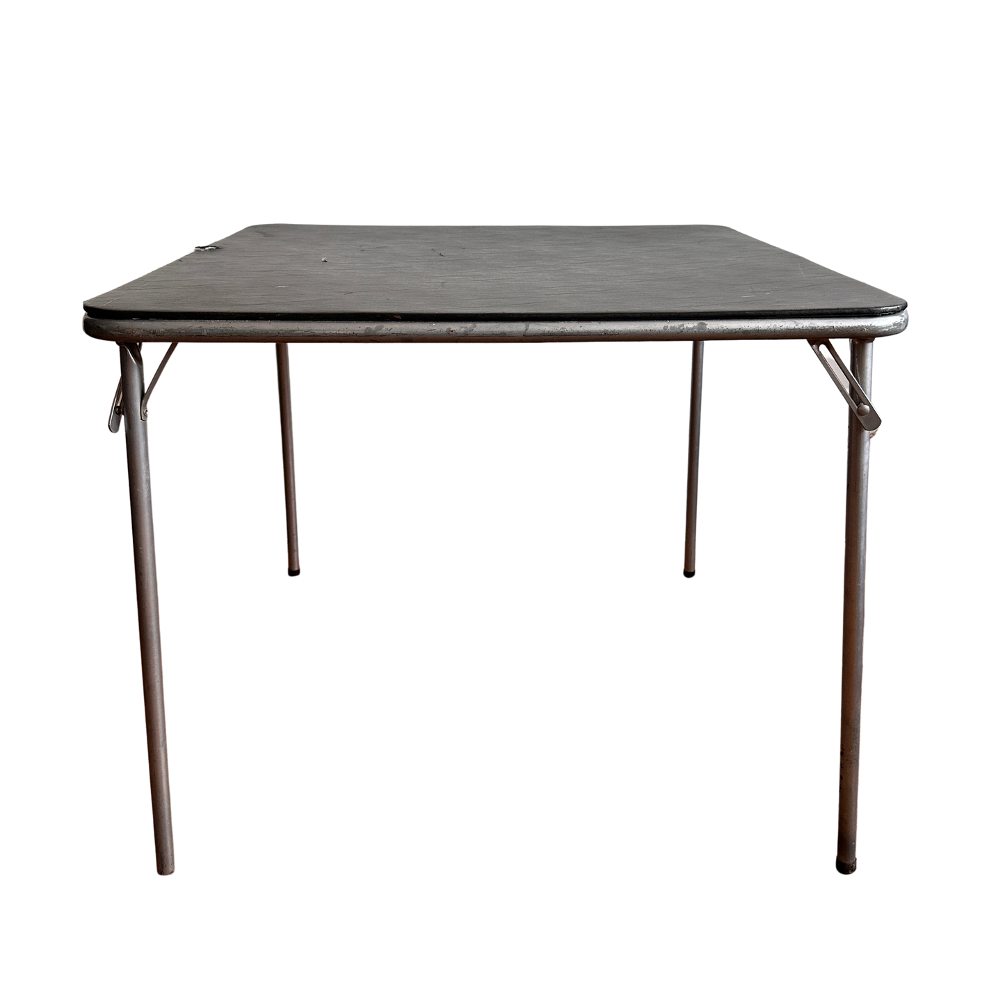 TB009 BLACK TOP FOLDING CARD TABLE