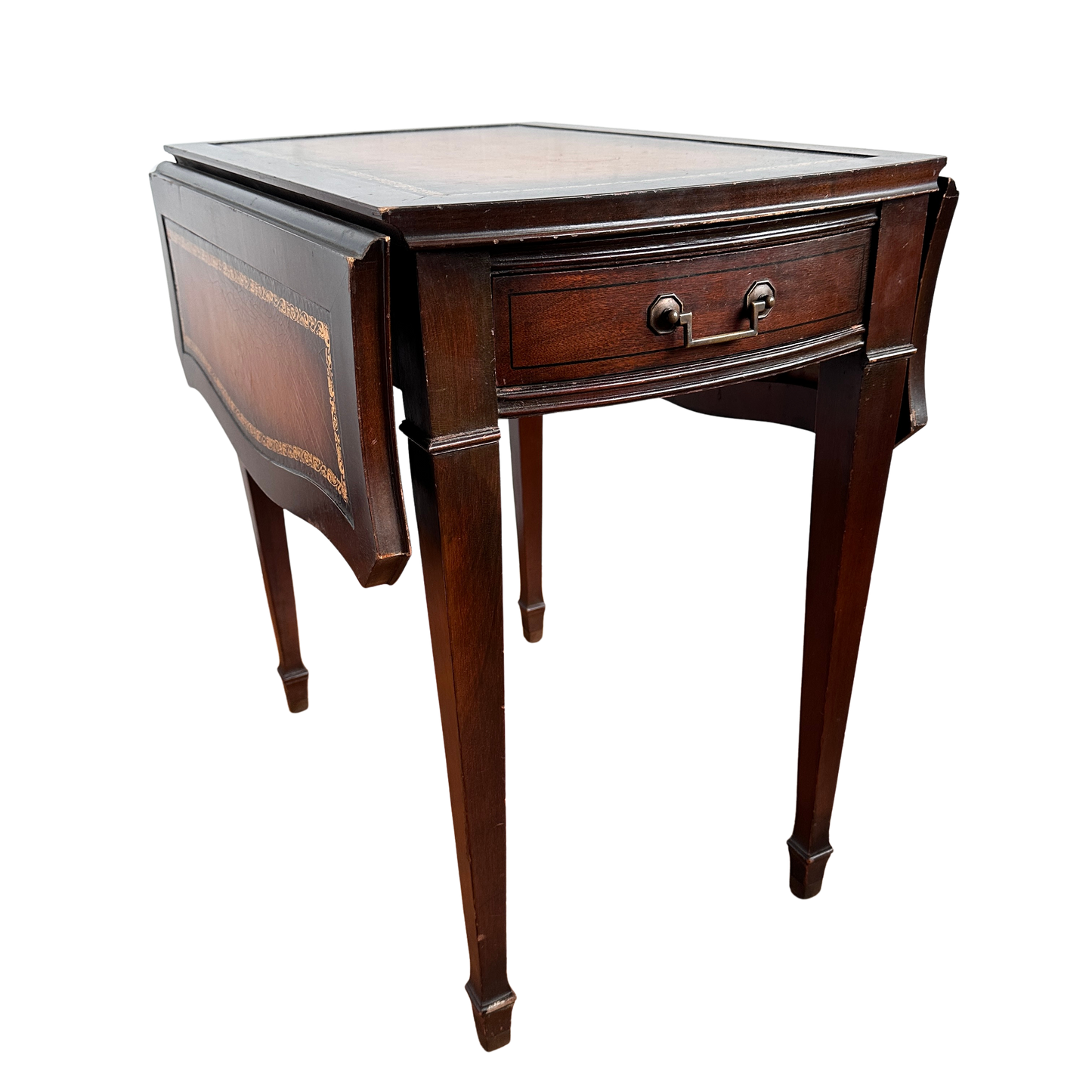 TB018 FEDERAL STYLE DROP LEAF SIDE TABLE