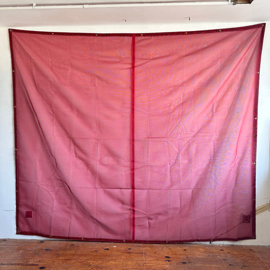 TP001 10' X 12' RED MESH TARP