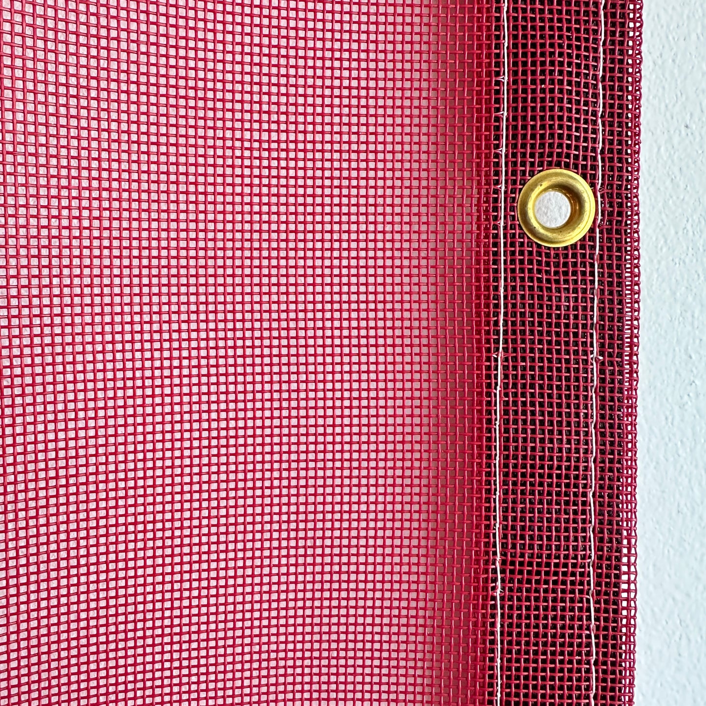 TP001 10' X 12' RED MESH TARP