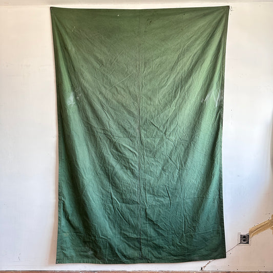 TP006 10' X 6' GREEN CANVAS TARP