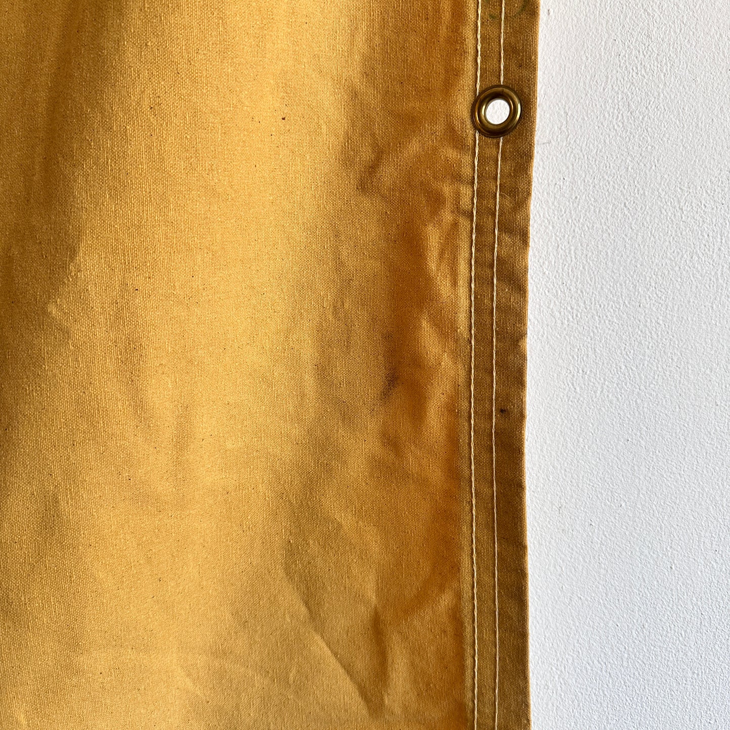 TP009 10' X 12' YELLOW CANVAS TARP