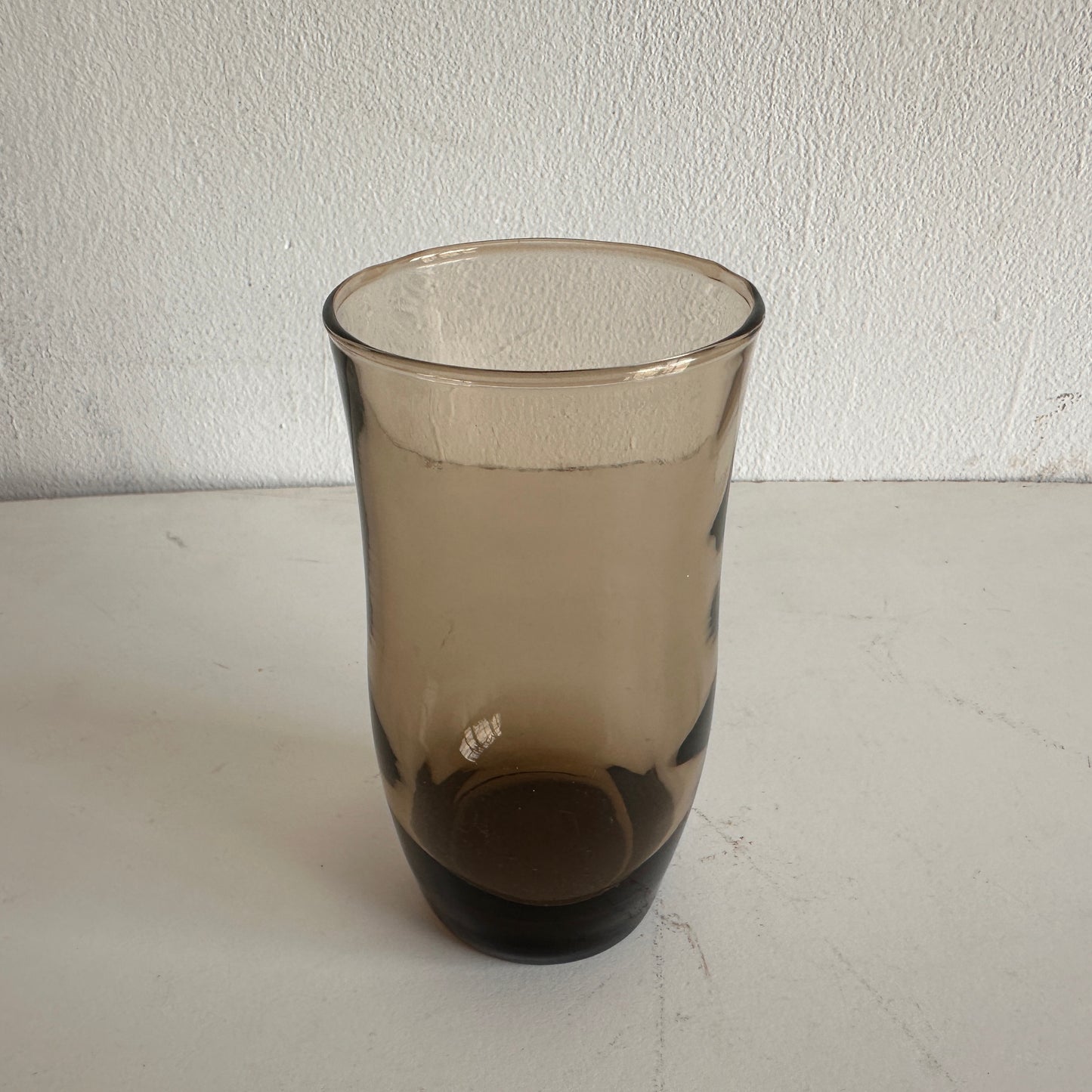 TT025 SET OF FOUR SMOKED LEON GLASSES