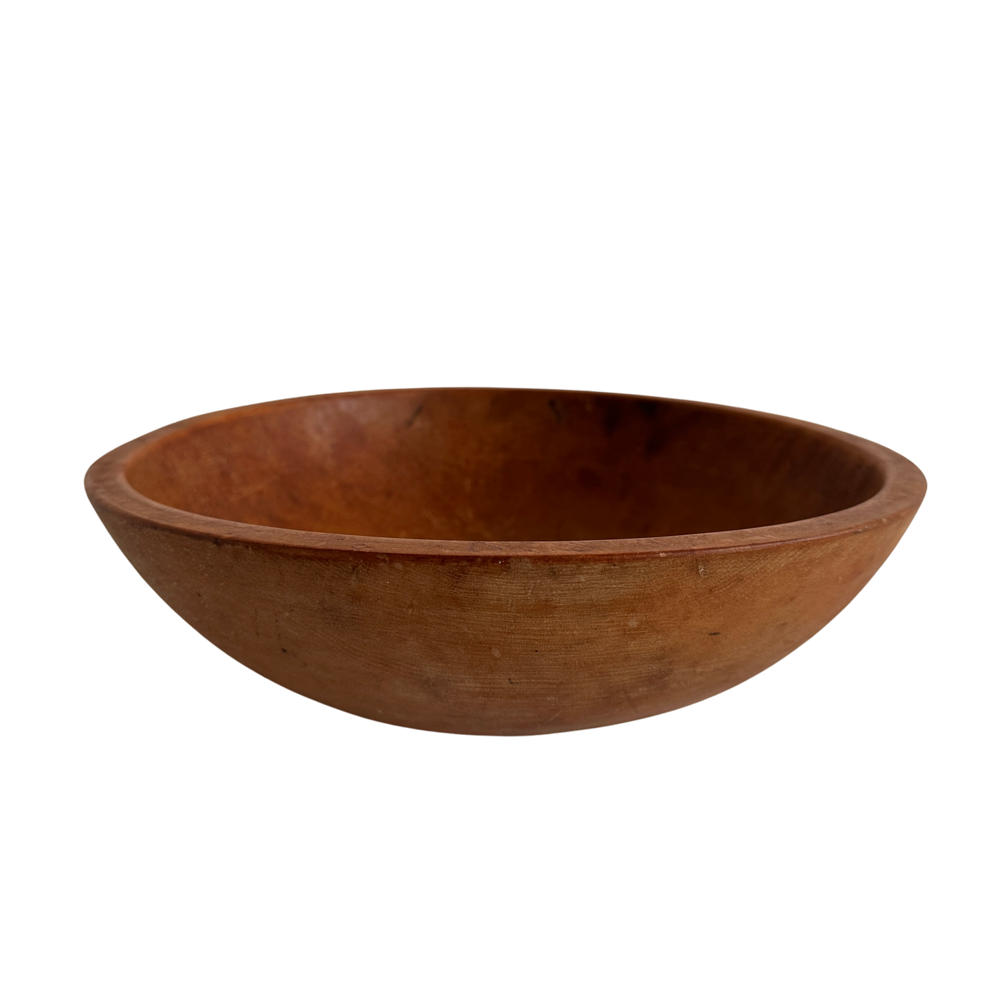 TT098 LARGE ROUND WOOD SERVING BOWL