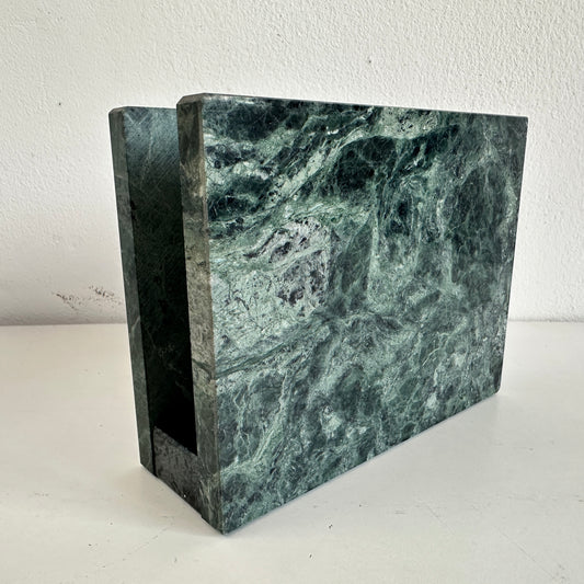 TT122 GREEN MARBLE NAPKIN HOLDER