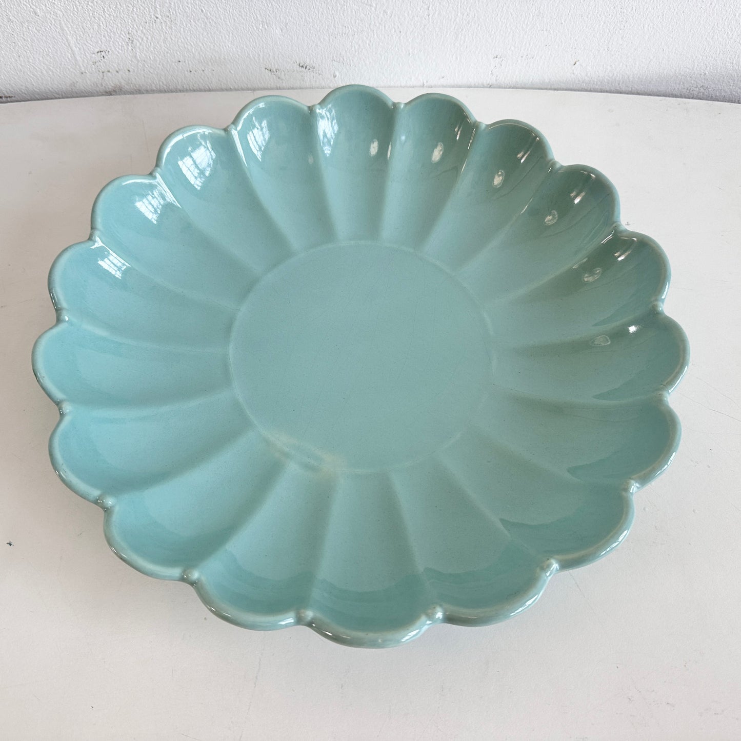 TT128 SEAFOAM CERAMIC SERVING PLATTER