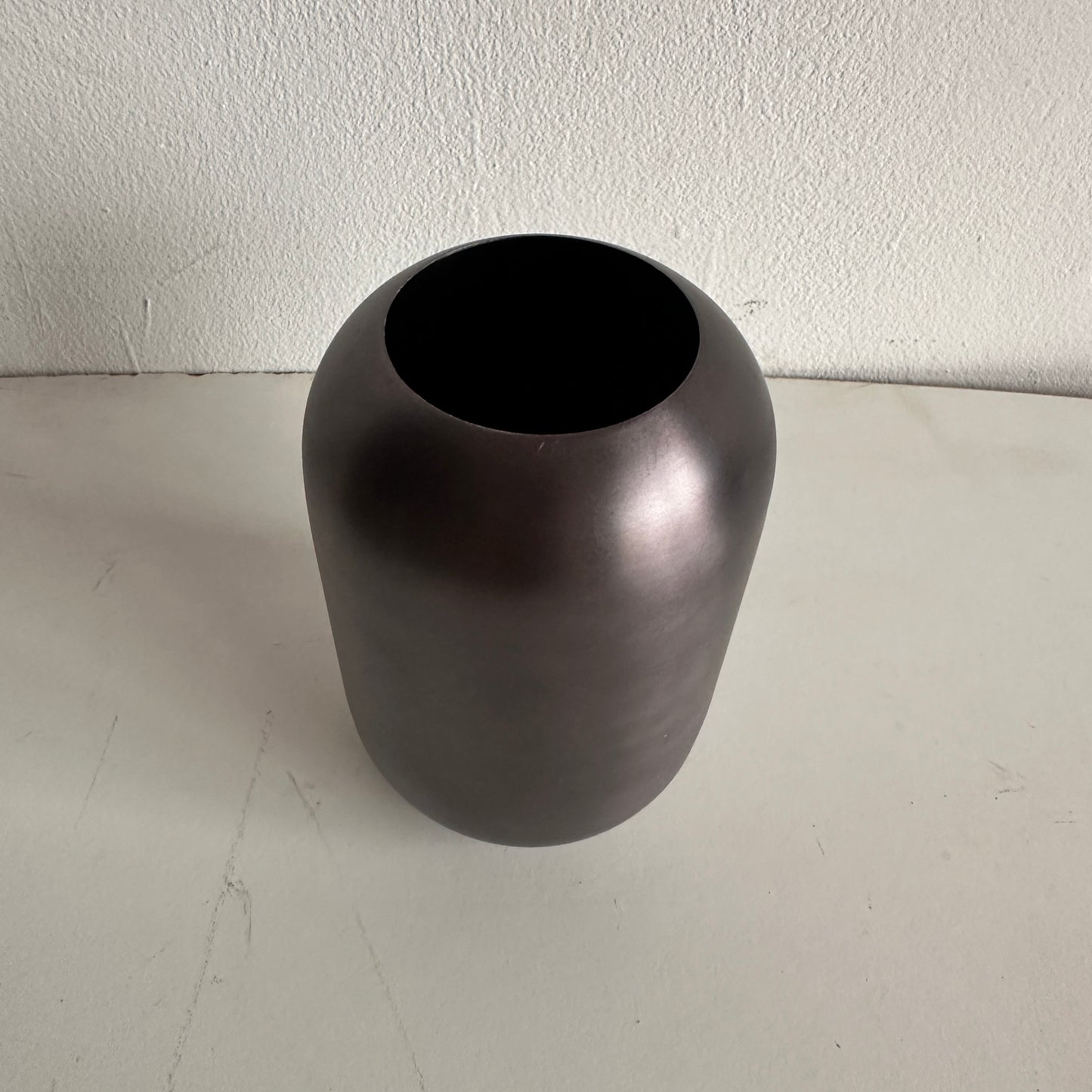 VS019 PEWTER CYLINDER VASE