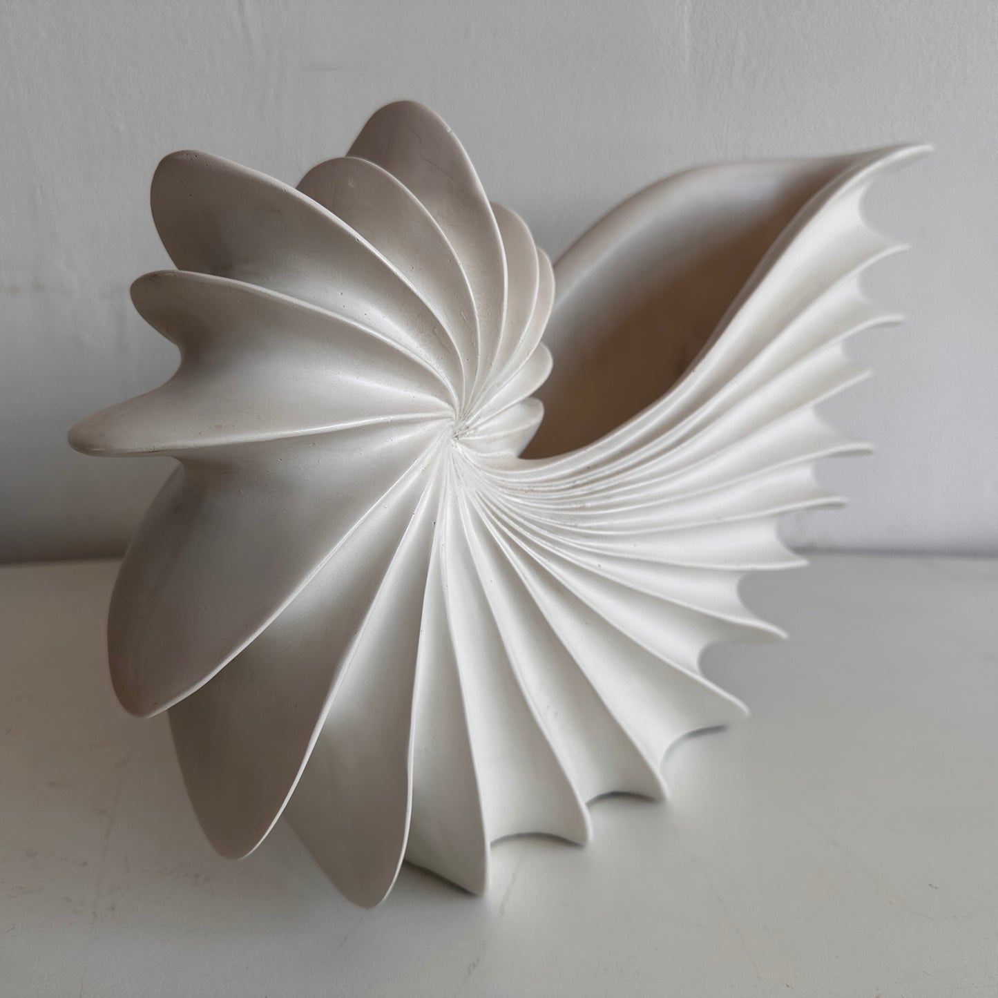 VS042 MASSIVE FIBONACCI SHELL VASE