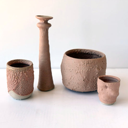 VS083 CERAMIC FLESH VESSEL SET