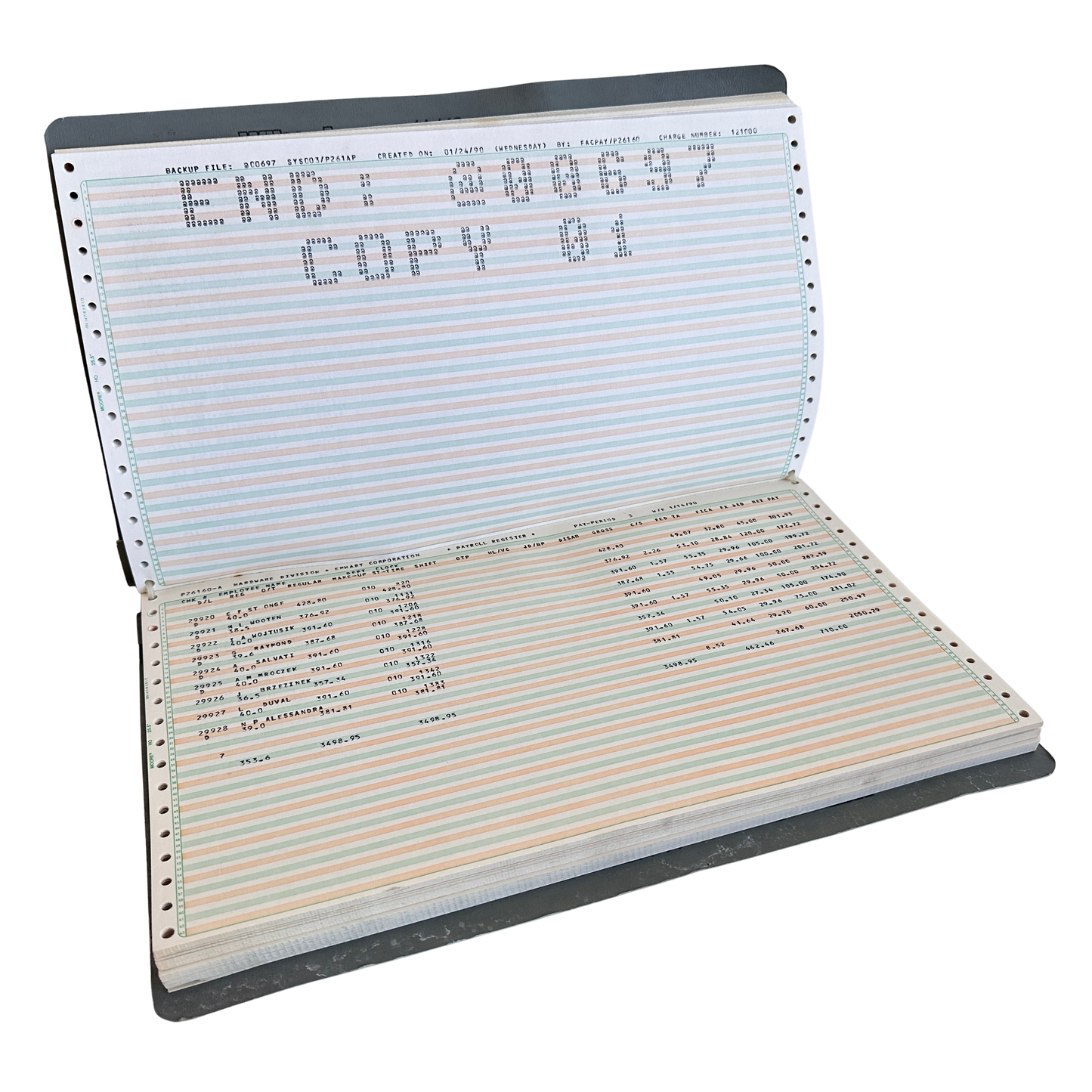 OF014 VINTAGE PAYROLL LEDGER
