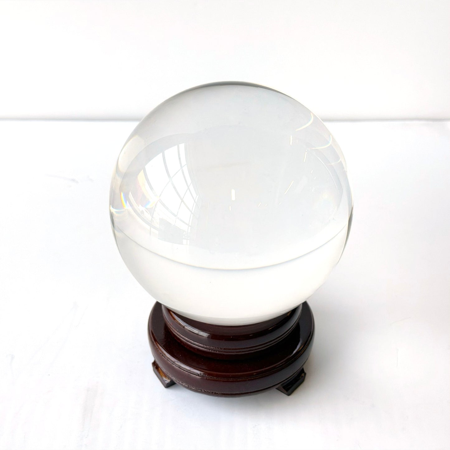 OB124 CRYSTAL BALL WITH STAND
