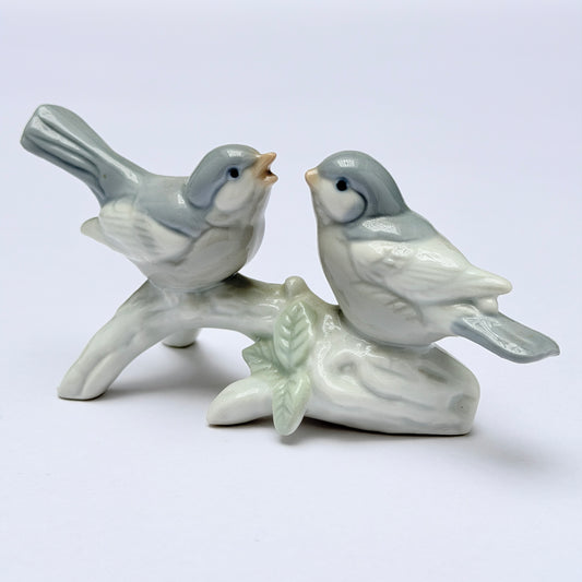 OB056 CERAMIC BIRDS ON A BRANCH