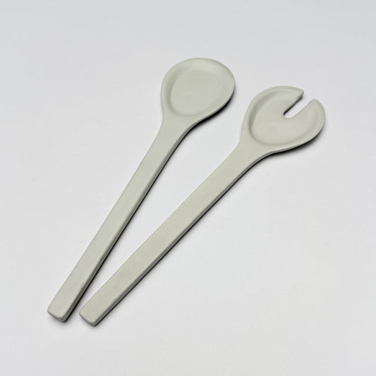 TT073 CERAMIC SALAD SERVERS