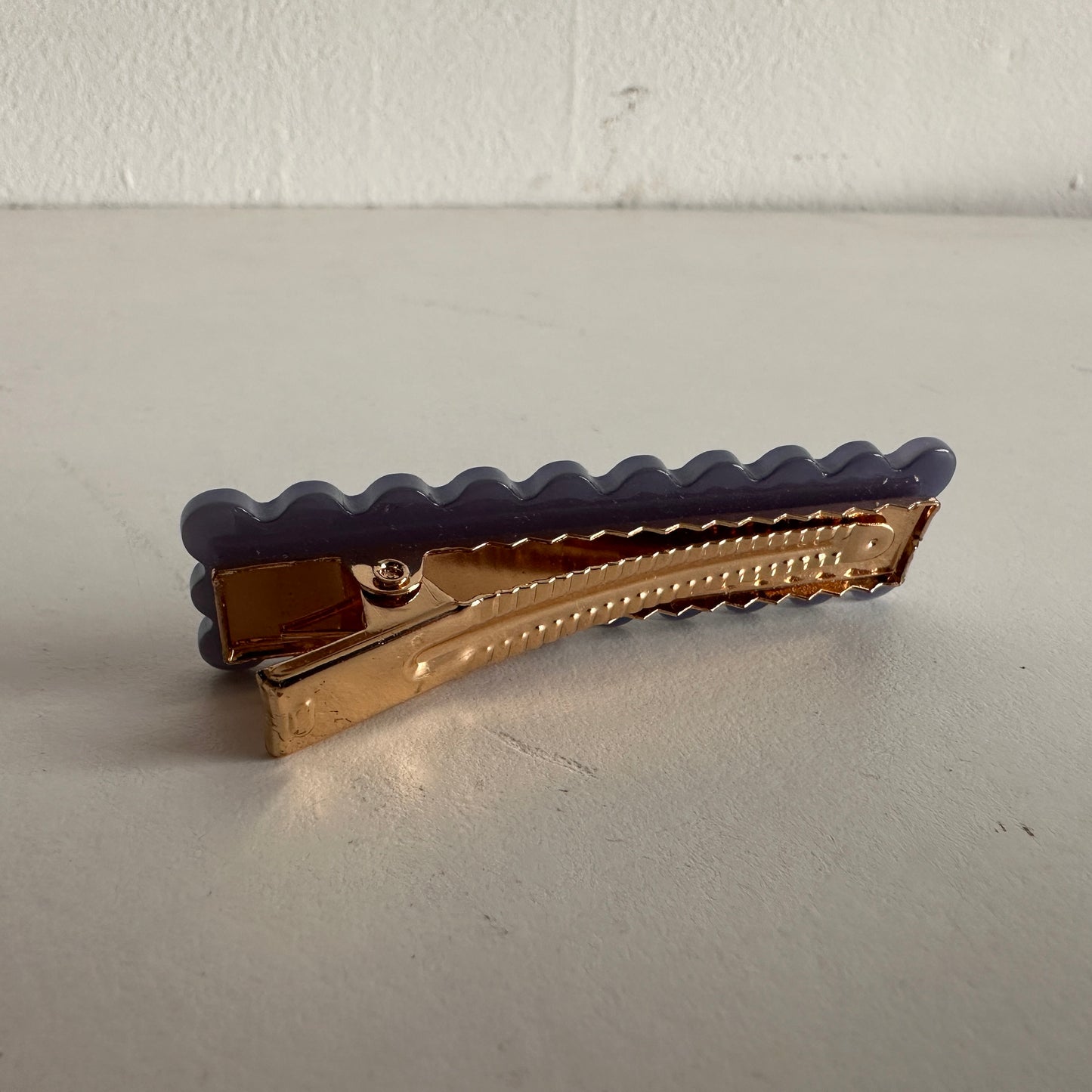BB002 LAVENDER AND GOLD HAIR CLIP