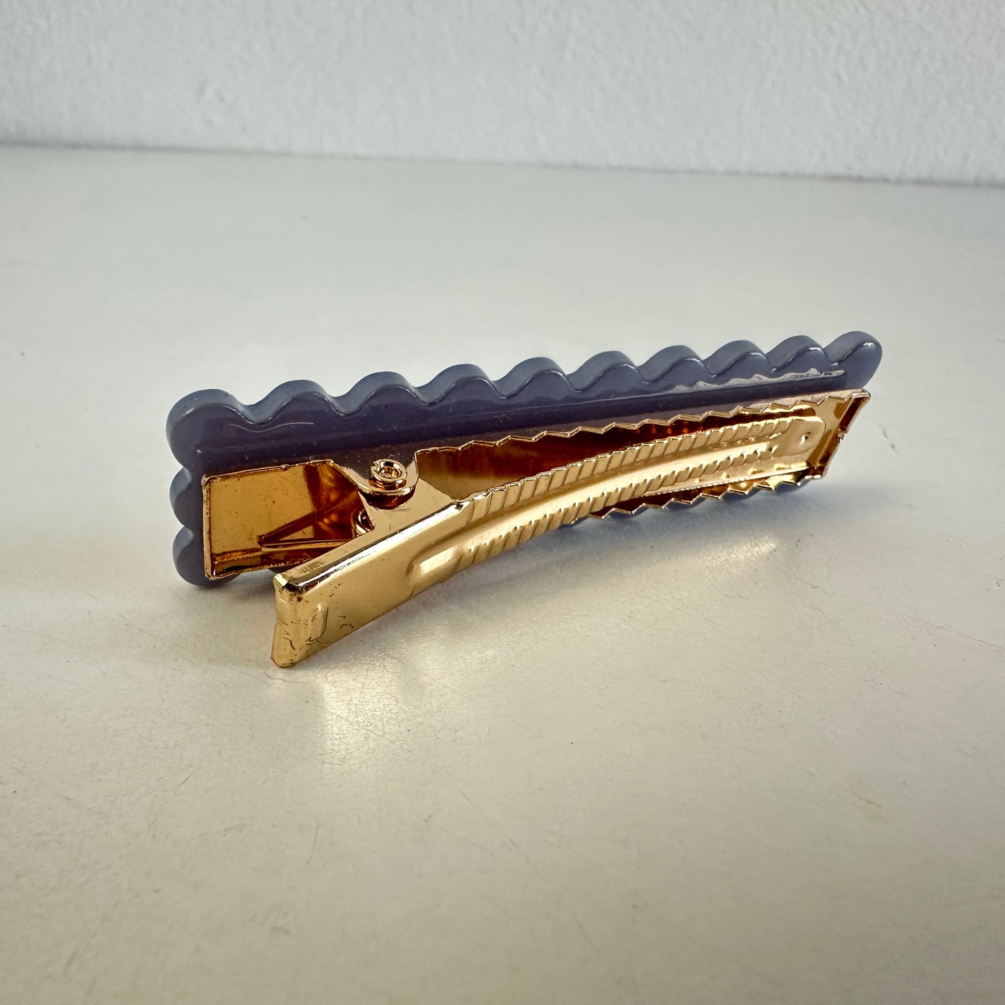 BB002 LAVENDER AND GOLD HAIR CLIP