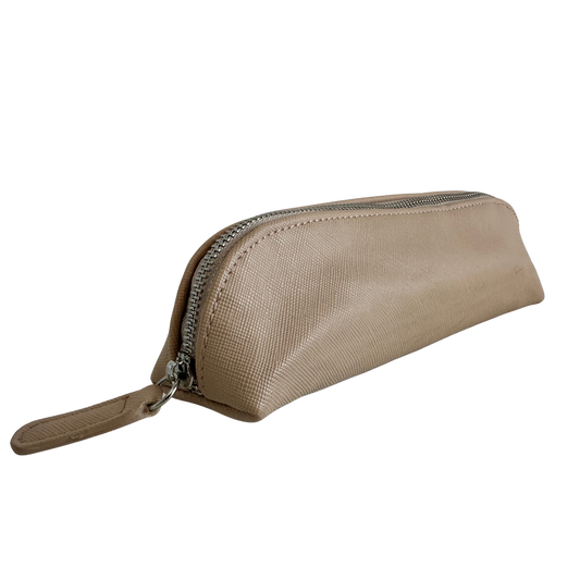 BB025 LIGHT BEIGE MAKEUP POUCH