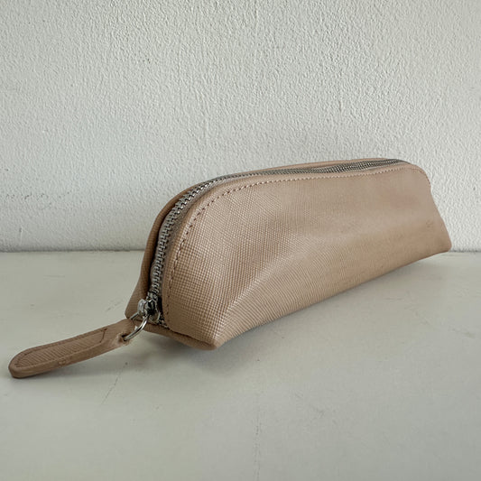 BB025 LIGHT BEIGE MAKEUP POUCH