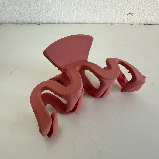 BB026 MATTE PINK HAIR CLIP